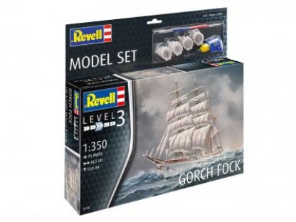 REVELL 1/350 Model Set Gorch Fock