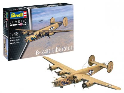 REVELL 1/48 B-24D Liberator ex Monogram