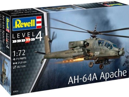 REVELL 1/72 AH-64A Apache