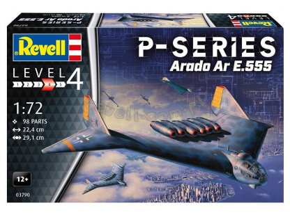 REVELL 1/72 Arado Ar 555 P-Series
