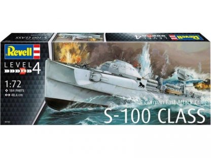 REVELL 1/72 German Fast Attack Craft S-100 Class