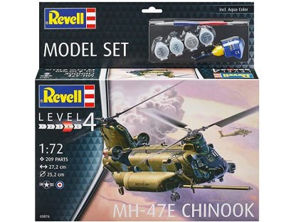REVELL 1/72 MODELSET MH-47 Chinook