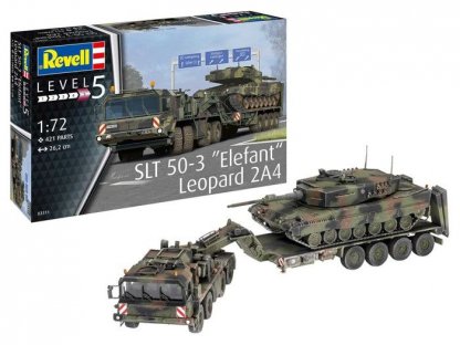 REVELL 1/72 SLT 50-3 Elefant + Leopard