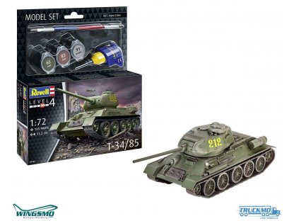 REVELL 63302 Model Set 1/72 T-34/85