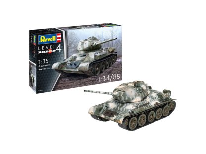 REVELL 63319 Model Set 1/35 T-34/85