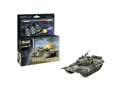 REVELL 63357 Model Set 1/72 T-72 M1