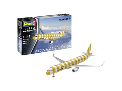 REVELL 63788 Model Set 1/144 Airbus A321-200 Condor