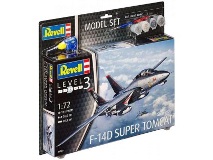 REVELL 63960 Model Set 1/72 F14D Super Tomcat