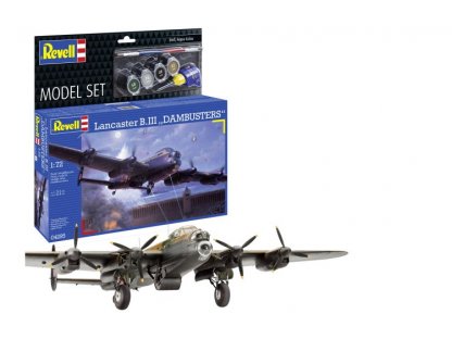 REVELL 64295 Model Set 1/72 Lancaster B.III Dambuster