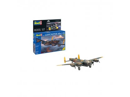 REVELL 64300 Model Set 1/72 Lancaster Mk I/III