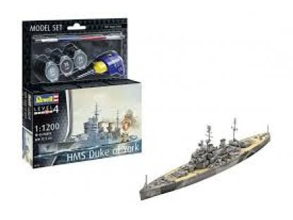 REVELL Model Set 1/1200 HMS Duke Of York