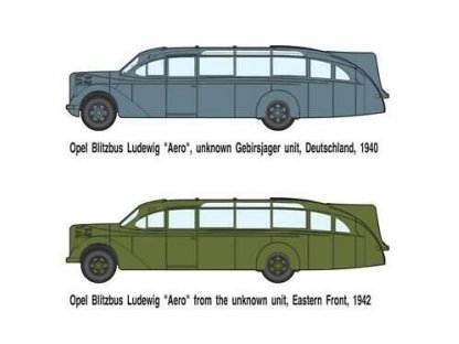 RODEN 1/35 Opel Blitzbus Ludewig Aero