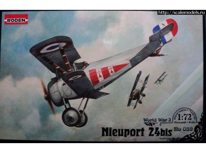 RODEN 1/72 Nieuport 24bis