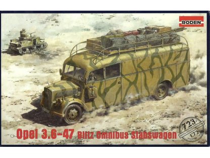 RODEN 1/72 Opel 3,6-47 Blitz Imnibus
