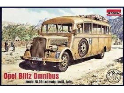 RODEN 1/72 Opel Blitz Omnibus W39