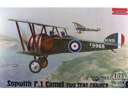 RODEN 1/72 Sopwith F.1 Camel two seat trainer