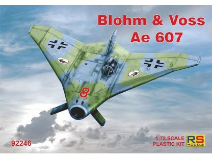 RS MODELS 1/72 Blohm Voss Ae 607 (4x alternate markings)