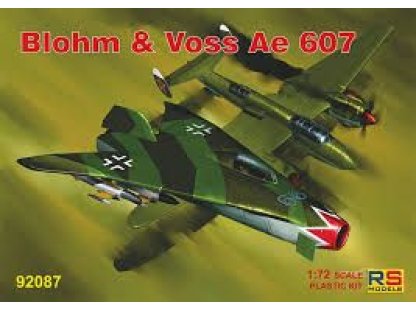 RS MODELS 1/72  Blohm Voss Ae 607 (4x camo)