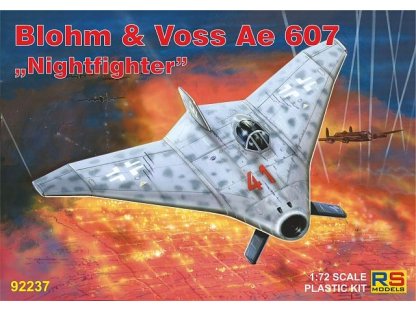 RS MODELS 1/72 Blohm Voss Ae 607 Nightfighter