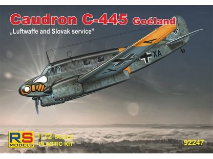 RS MODELS 1/72 C-445 Goéland Luftwaffe Slovakia (4x camo)