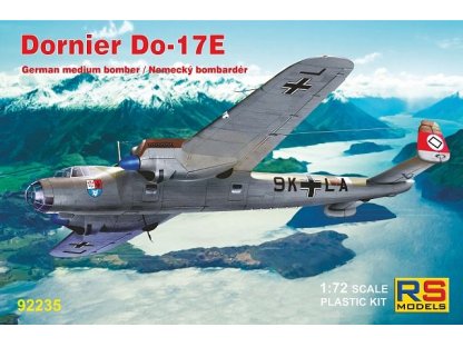 RS MODELS 1/72  Dornier Do-17E German medium bomber