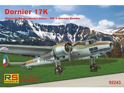 RS MODELS 1/72 Dornier Do 17K German WWII Bomber
