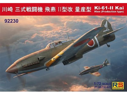RS MODELS 1/72  Ki-61-II Kai Hien (3x Japan camo)