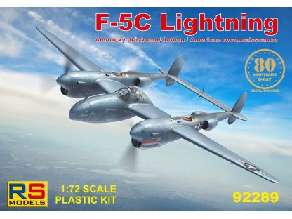 RS MODELS 1/72 Lightninig F-5C