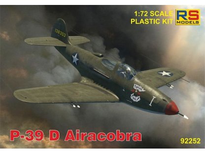 RS MODELS 1/72 P-39D Airacobra (5x camo)