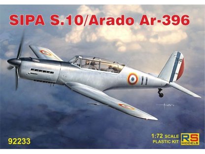 RS MODELS 1/72 SIPA S.10/Arado Ar-396