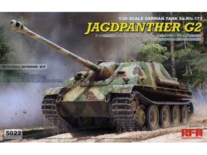 RYE FIELD 1/35 Jagdpanther G2 w/full interior  workable