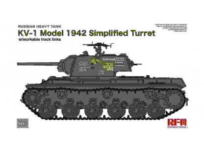 RYE FIELD 1/35 KV-1 Model 1942 Simplified Turret