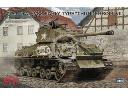 RYE FIELD 1/35 M4A3 HVSS Early Type "Thunderbolt VII"