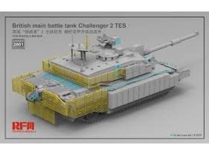 RYE FIELD 1/35 The upgrade solution for RM-5039 Challenger 2 TES