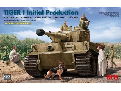 RYE FIELD 1/35 Tiger I initial production early 1943 w/full interior