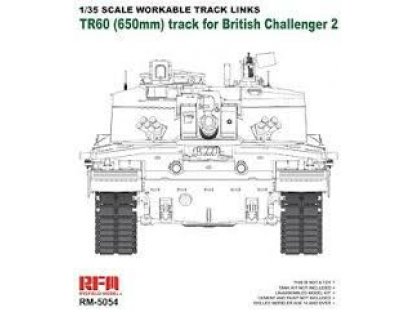 RYE FIELD 1/35 TR60 (650mm) track for British Challenger 2