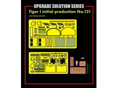 RYE FIELD 1/35 Upgrade Solution Series for 5078 Sd.Kfz.181 Tiger I Initial production