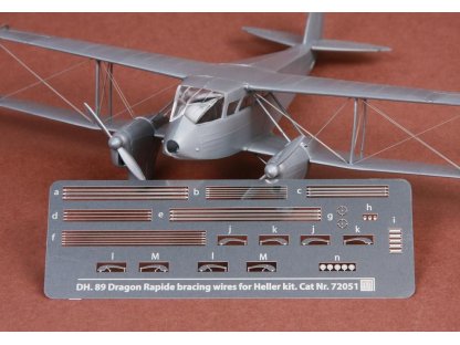 SBS MODEL 1/72 DH-89 Dragon Rapide Rigging wire set for HELL