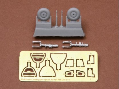 SBS MODEL 1/72 Fiat G.50 bis Undercarriage set for FLY