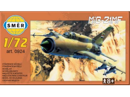SMĚR 1/72 MiG-21MF (5x camo)