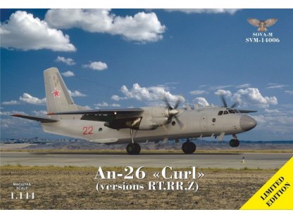 SOVA 1/144 An-26 Curl Versions RT, RR, Z