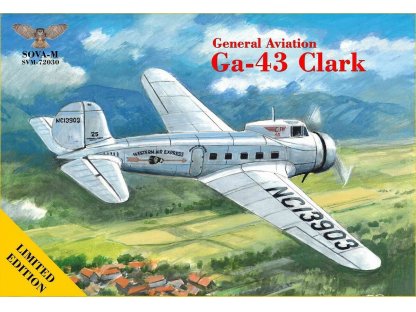 SOVA 1/72 GA-43 Clark Airliner (Western Air Express)