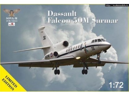 SOVA MODELS 1/72 Dassault Falcon 50M Sumar