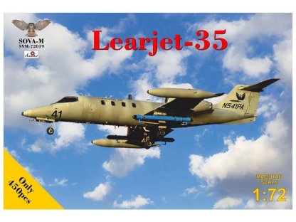 SOVA MODELS 1/72 Learjet - 35