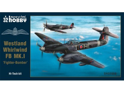 SPECIAL HOBBY 1/32 Westland Whirlwind FB Mk.I Hi-Tech