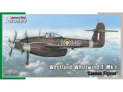 SPECIAL HOBBY 1/32 Westland Whirlwind Mk.I Cannon Fighter