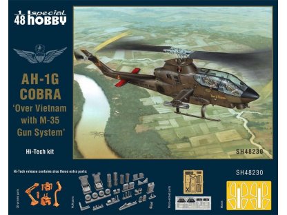 SPECIAL HOBBY 1/48 AH-1G COBRA with M-35 Gun System