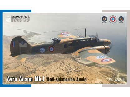 SPECIAL HOBBY 1/48 Avro Anson Mk.I Anti-submarine Annie