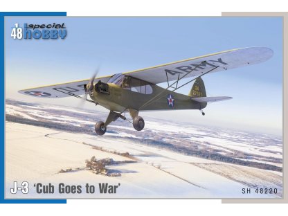 SPECIAL HOBBY 1/48 J-3 Cub Goes To War (3x camo)