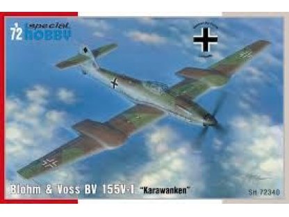 SPECIAL HOBBY 1/72 Blohm Voss BV 155V-1 Karawanken